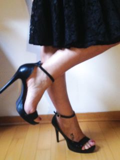 I miei piedi sexy, su tacchi alti!