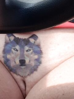 Hot Malene'sTattoed Pussy