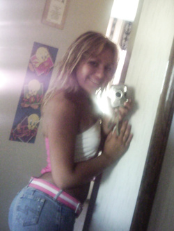 Autofoto di belle ragazze