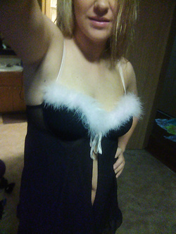 Selfie di una porcona americana