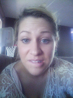 Selfie di una porcona americana