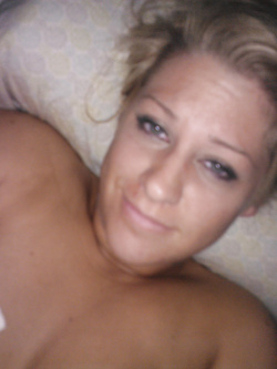 Selfie di una porcona americana