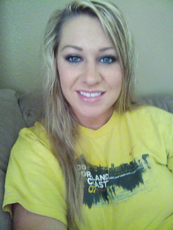 Selfie di una porcona americana