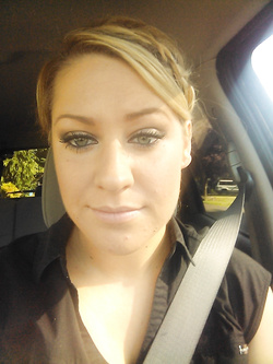 Selfie di una porcona americana