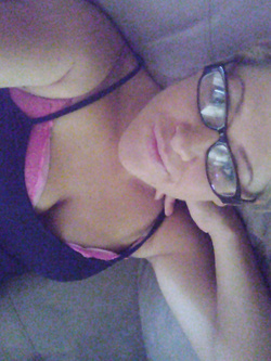 Selfie di una porcona americana