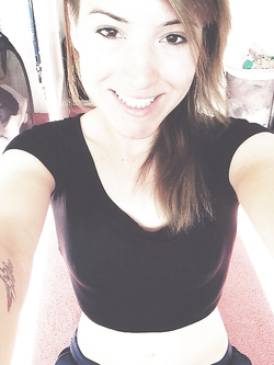 Selfie hot di una bella figa