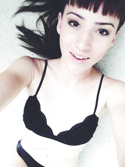 Selfie hot di una bella figa