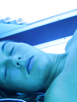 Selfie hot di una puttanella tedesca