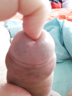 Esplorando il mio cazzo...