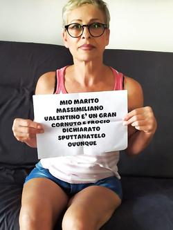 Max e Betty coppia sputtanata in rete con lui Cornuto e Froc