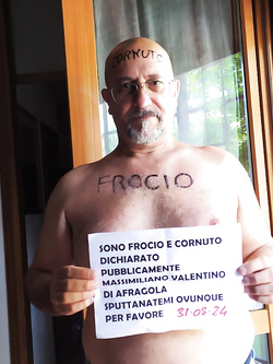 Max e Betty coppia sputtanata in rete con lui Cornuto e Froc