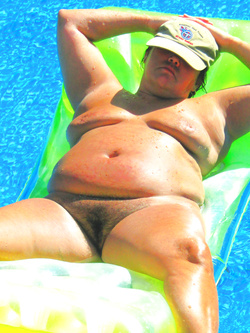 Angela a Fat Whore Naked and Exposed