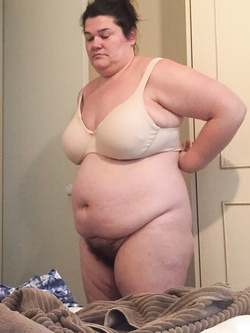 Exposed Unaware BBW Wife Sal Taking Off Bra And Panties