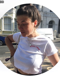 Busty Artist and Illustrator Lily Webb exposed 3